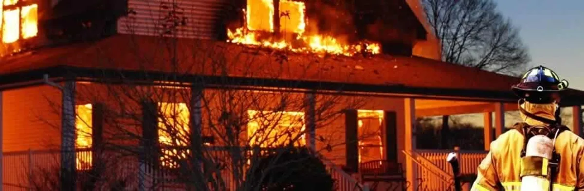 fire damage repair emergency response at a residential property affected by an active house fire in Las Vegas, NV